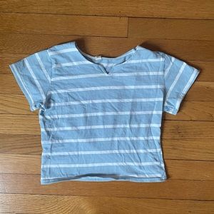 On Sale 🤑💜 Super Cute Blue Striped Baby-Tee